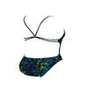 ARENA Women's Print Lace Back MaxLife One Piece Athletic Training Swimsuit, Botanic, 22 view 4