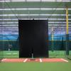 5 x 8 Vinyl Heavy Duty Baseball Batting Cage Backstop - GBCC (Black) view 1