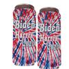 Biden Harris 2020 Slim Can Cooler Set, Red, White and Blue Tie Dye, Set of (12) view 2