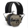 Walker's Game Ear Molon Labe FDE Razor Electronic Muffs Sound Activated Compression Slim Design, Multicolor view 1