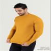X RAY Mens Mock Neck Sweater, Soft Slim Fit Pullover Top, Basic Mock Neck Sweater for Men, Mustard, XX-Large view 3
