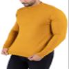 X RAY Mens Mock Neck Sweater, Soft Slim Fit Pullover Top, Basic Mock Neck Sweater for Men, Mustard, XX-Large view 4