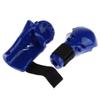 Menolana 1 Pair Kids Children Boxing Gloves Mitts Sanda Karate Sandbag Taekwondo Sparring - Blue S view 1