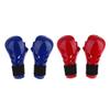 Menolana 1 Pair Kids Children Boxing Gloves Mitts Sanda Karate Sandbag Taekwondo Sparring - Blue S view 2