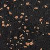 Playsafer Genaflex Lock Heavy Duty Interlocking Rubber Gym Tiles, Super Durable Laminated Protective Exercise Home Gym Flooring Mats - 8mm Thick X 20" X 20" (1 - Corner Tile, Black/Tan) view 3