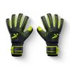 Storelli Silencer Sly Goalkeeper Gloves, Soccer Accessories, Sports Equipment, High-Impact Hand Protection with Removable Finger Spines, Unisex, Youth, Glove Bag Included, Black, Yellow, Size 9 view 1