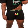 Tipsy Elves Funny Holiday Themed Underwear for Men - Jinglle Balls Black Boxers Size XX-Large view 2