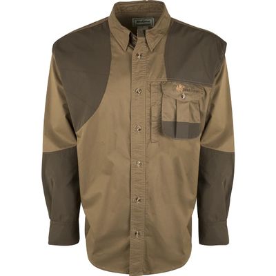 Drake McAlister Upland Field Shirt Olive/Tan SM