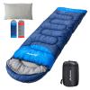 BISINNA Sleeping Bag with Pillow - 4 Season Backpacking Sleeping Bag Lightweight Waterproof Warm and Washable for Adults, Kids, Women, Men's Outdoors Camping, Hiking, Mountaineering view 1