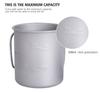 usharedo Outdoor 300ml Titanium Pot with Lid Folding Bail Handle Camping Hiking Picnic Ultralight Water Bottle Cup Mug Spork Set (Ti15141B) view 4