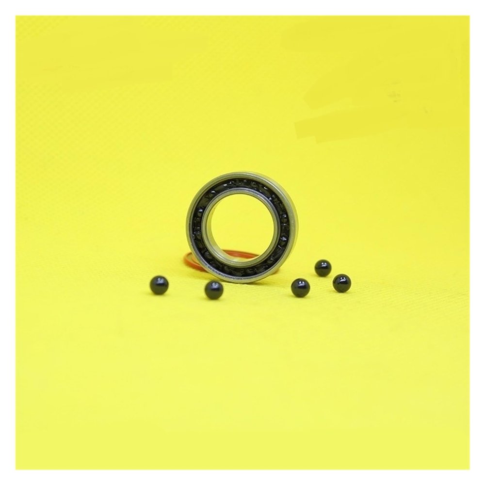 1PC 17287-2RS Hybrid Ceramic Bearing ABEC-5 Bicycle Bottom Brackets Spares 117287RS Si3N4 Ball Bearings 17 * 28 * 7mm Accessories