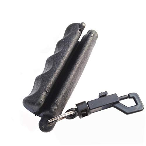 ZSHJGJR 2pcs Archery Arrow Puller Molded Rubber Arrow Puller Gripper with Belt Clip for Removing Target Arrows (Black)