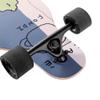 Junli 41 Inch Freeride Skateboard Longboard - Complete Skateboard Cruiser for Cruising, Carving, Free-Style and Downhill Floral view 3