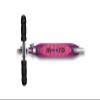 Micro Kickboard- Sprite LED - 2 Wheeled Kick Scooter Ages 6+, fold-to-Carry, Lightweight, Portable Scooter with Motion-Activated Light-up Wheels (Purple Stripe) view 2