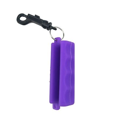 ZSHJGJR 2pcs Archery Arrow Puller Molded Rubber Arrow Puller Gripper with Belt Clip for Removing Target Arrows (Purple)