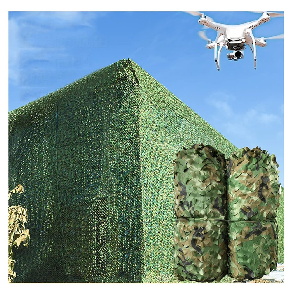ASDQWER Camo Netting,Camouflage Net,Military Nets Blinds,Shooting Hunting Watching Hide Party Decorations 3X4m 2X8m 5X5m 2X10m for Hunting Shooting Military,4 * 12m(13.12 * 39.37ft)