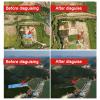 ASDQWER Camo Netting,Camouflage Net,Military Nets Blinds,Shooting Hunting Watching Hide Party Decorations 3X4m 2X8m 5X5m 2X10m for Hunting Shooting Military,4 * 12m(13.12 * 39.37ft) view 2