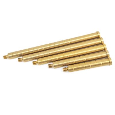 AMEYXGS Archery Copper Arrow Inserts 100/150/200/250/300 Grains Arrowheads Adapters for 6.2mm Arrow Shaft (250grain)
