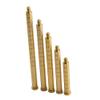 AMEYXGS Archery Copper Arrow Inserts 100/150/200/250/300 Grains Arrowheads Adapters for 6.2mm Arrow Shaft (250grain) view 2
