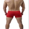 eywlwaar Men's 3 Pack Trunks Boxer Briefs Modal Comfort Separate Pouches Underwear view 2