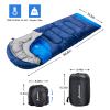 BISINNA Sleeping Bag with Pillow - 4 Season Backpacking Sleeping Bag Lightweight Waterproof Warm and Washable for Adults, Kids, Women, Men's Outdoors Camping, Hiking, Mountaineering(Right Zipper) view 2