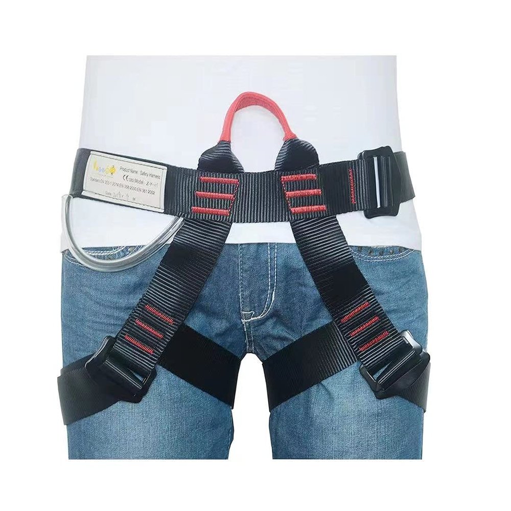 HeeJo Climbing, Safety Safe Seat Belt for Outdoor Tree Climbing, Outward Band Expanding Training Large Size,Climbing Gear