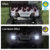 10L0L Upgrade Golf Cart Light Kit for EZGO TXT, Headlight Taillight Kit with Low/High Beam, Turn Signal Switch Horn Button, Blinker & Brake Light Switch Pad, Daytime Running Lamp view 3