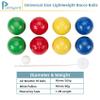 Pointyard 90mm Bocce Ball Set with 8 PE Balls, 1 Pallino, Carrying Bag, Measuring Tape - Family Game for Outdoor/Lawn/Beach/Park view 4