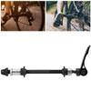 Alomejor Bike Hub Axle,Lightweight Quick Release Rear Axle Steel Hollow for Mountain Road Commuting Cyclists Repair Scenarios view 2