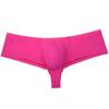 OROCOJUCO 4PCS Men's Brazilain Bikini Brief Underwear Exotic Booty Short Half Cover Back Boxers Pink XL view 2