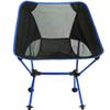 Camping Accessory Outdoor Portable Folding Camping cChair Light Fishing Beach Chair Aviation Aluminum Alloy Backrest Recliner (Blue) (Color : Blue) view 1
