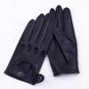 Riparo Men's Vegan Leather Full-Finger Driving Touchscreen Gloves (Large, Black) view 4