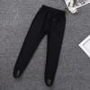 FEESHOW Kids Boys Girls Ballet Dance Stirrup Tights Leggings Gymnastics Workout Sports Yoga Pants Stockings Pantyhose Black 4-5 view 3
