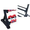 Racks Three-tier dumbbell storage rack Indoor sports equipment Black dumbbell stand Men's Home Fitness Dumbbell rack Gym equipment Strong load-bearing capacity Dumbbell Racks view 4