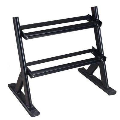 Racks Small Home Sports Equipment Dumbbell Storage Dumbbell Storage Stand Men's Home Fitness Two-Tier Dumbbell Gym Equipment Multifunctional Shelf Dumbbell