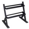Racks Small Home Sports Equipment Dumbbell Storage Dumbbell Storage Stand Men's Home Fitness Two-Tier Dumbbell Gym Equipment Multifunctional Shelf Dumbbell view 1