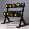 Racks Small Home Sports Equipment Dumbbell Storage Dumbbell Storage Stand Men's Home Fitness Two-Tier Dumbbell Gym Equipment Multifunctional Shelf Dumbbell view 2