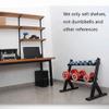 Racks Small Home Sports Equipment Dumbbell Storage Dumbbell Storage Stand Men's Home Fitness Two-Tier Dumbbell Gym Equipment Multifunctional Shelf Dumbbell view 4