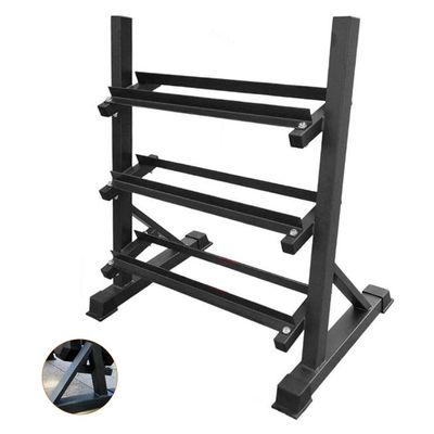 Racks Three-Tier Dumbbell Storage Rack 260kg Dumbbell Stand Indoor Sports Equipment Men's Home Fitness Gym Equipment Dumbbell Rack Multifunctional Shelf Dumbbell Racks
