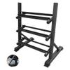 Racks Three-Tier Dumbbell Storage Rack 260kg Dumbbell Stand Indoor Sports Equipment Men's Home Fitness Gym Equipment Dumbbell Rack Multifunctional Shelf Dumbbell Racks view 1