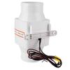 Aramox Air Blower Fan Fit for Yacht Boat RV, 3inch in?Line Marine Bilge Air Blower Strong Ventilation Fan(12V) view 4