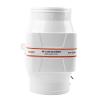 Aramox Marine Bilge Air Blower, 4inches In-Line Bilge DC Air Blower Engine Ventilation Fan White for Yacht RV (24V) view 1