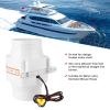 Aramox Marine Bilge Air Blower, 4inches In-Line Bilge DC Air Blower Engine Ventilation Fan White for Yacht RV (24V) view 4