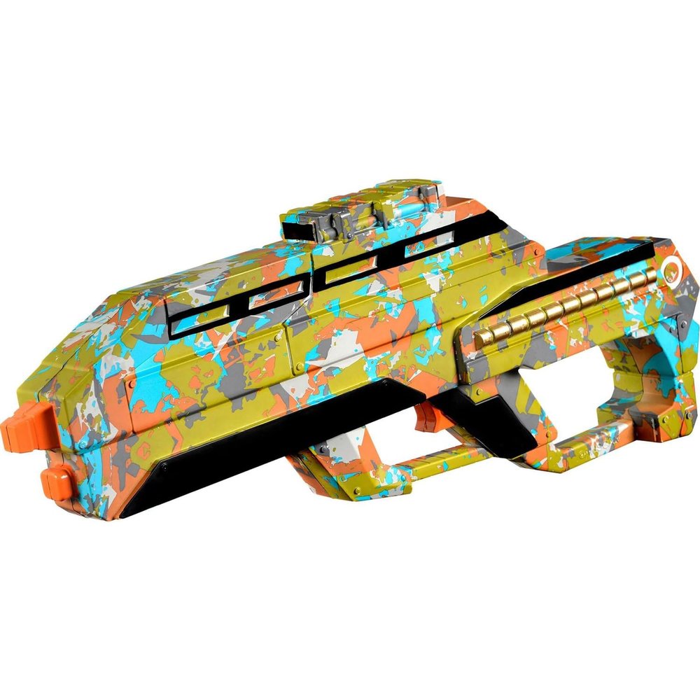 Amscan Multicolor Gaming Military Toy Riffle- 20"x 8" (1 Count) - Perfect Match to Gamer's Outfit for Cosplay or any Costume Themed Parties