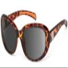 7eye by Panoptx Lindsay | Wind Blocking Sunglasses - Light Tortoise, Gray Lenses view 1