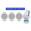 Botabee Water Volleyball - Standard Size for Dunnrite, Intex, Swimways Sets, White, 8.4" Diameter view 3