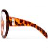 7eye by Panoptx Lindsay | Wind Blocking Sunglasses - Light Tortoise, Clear Lenses view 2