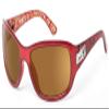 7eye by Panoptx Emma | Wind Blocking Sunglasses - Ruby Crystal, Polarized Copper Lenses view 1