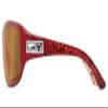 7eye by Panoptx Emma | Wind Blocking Sunglasses - Ruby Crystal, Polarized Copper Lenses view 2