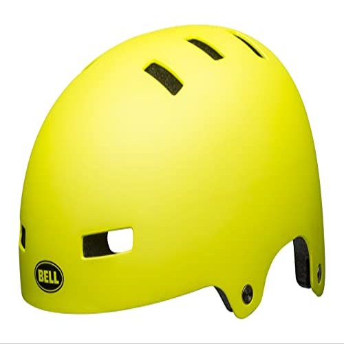 BELL Local Adult BMX Bike Helmet - Matte Hi-Viz (2024), Medium (55-59 cm)